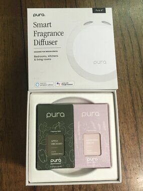 Pura 4 Smart Fragrance Diffuser Alexa Google Plug In Air Freshener Apple Lavende